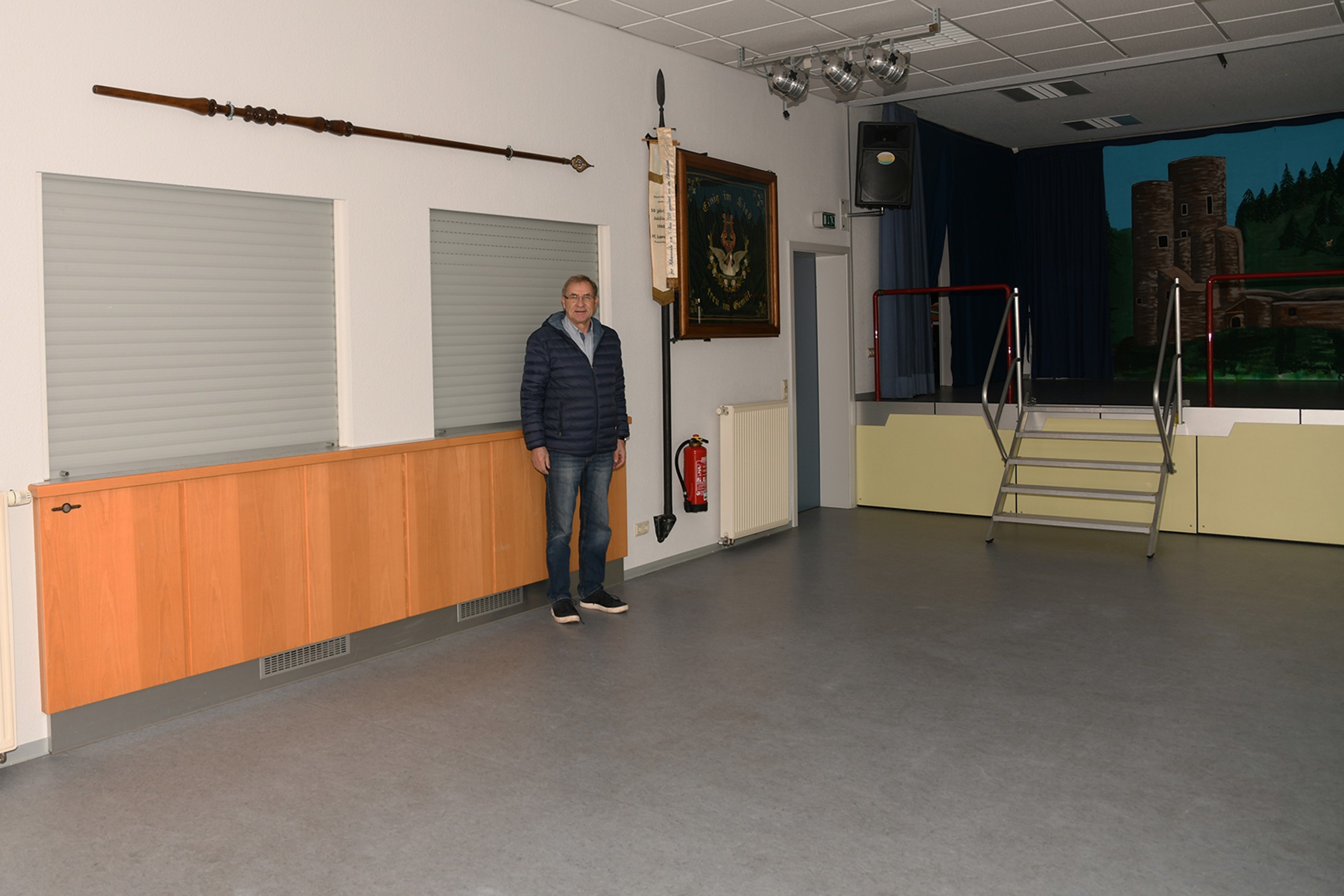 Dorfgemeinschaftshaus erhielt neuen Anstrich Gemeindehaus