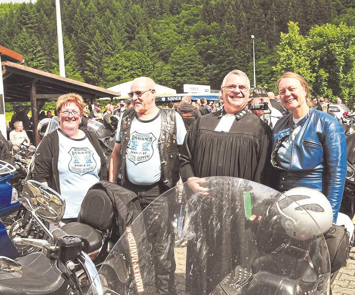 Biker-Gottesdienst in Frauenberg 17 05 2023 Biker Gottesdienst Foto