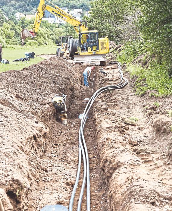 Radweg bald befahrbar 2021 08 11 Radweg bald befahrbar Foto