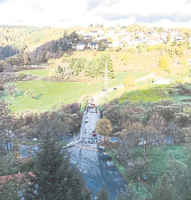 Sanierungsarbeiten an Nahebrücke bei Sonnenberg dauern länger 2022 11 11 Sanierungsarbeiten dauern Foto
